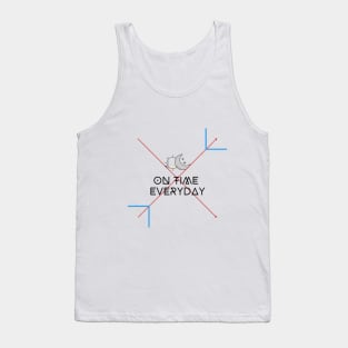 ON TIME EVERYDAY Tank Top